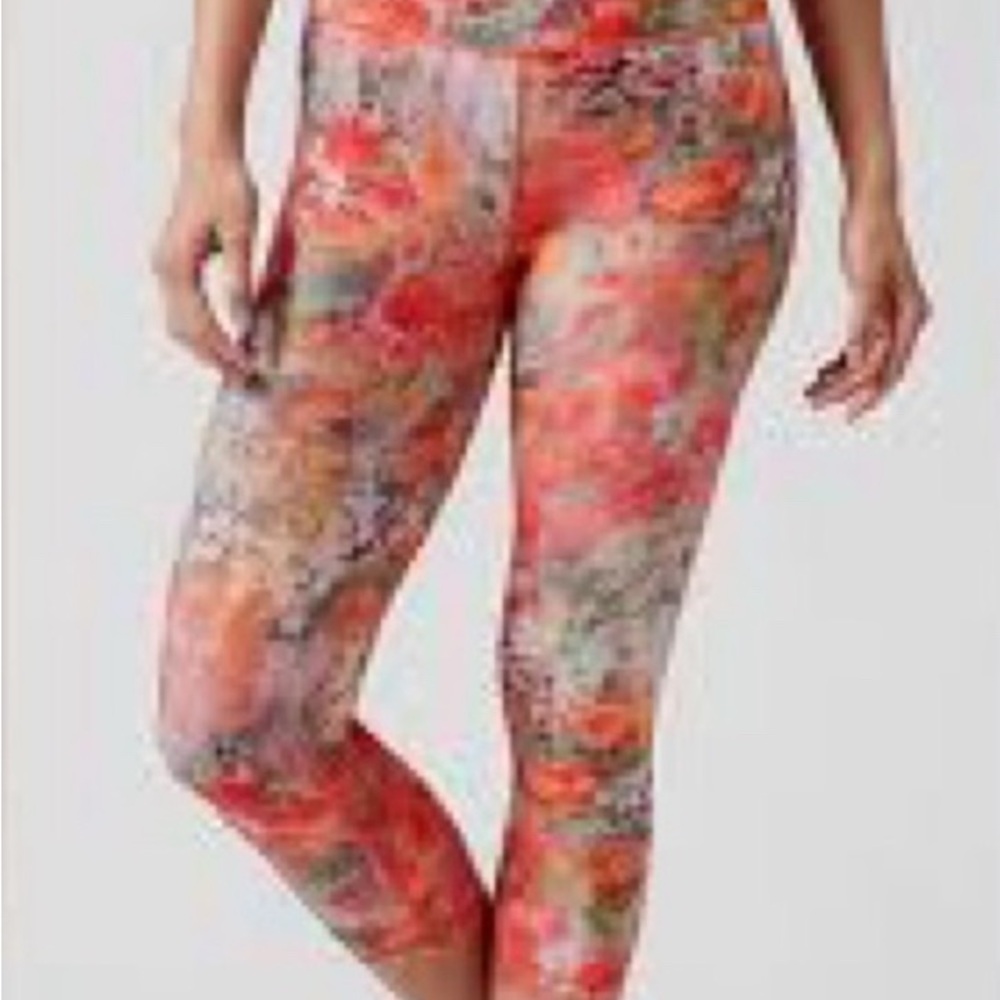 Athleta 7/8 leggings, blossom pink